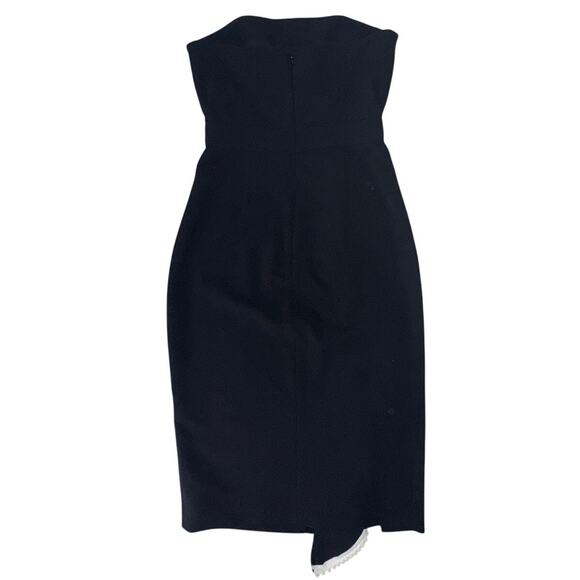 Alexis Peyton Black Sheath Strapless Dress Size Small - Picture 6 of 14